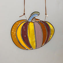 Load image into Gallery viewer, Stained Glass Funky Pumpkin #4
