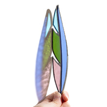 Load image into Gallery viewer, Stained Glass 6 inch Feather #6
