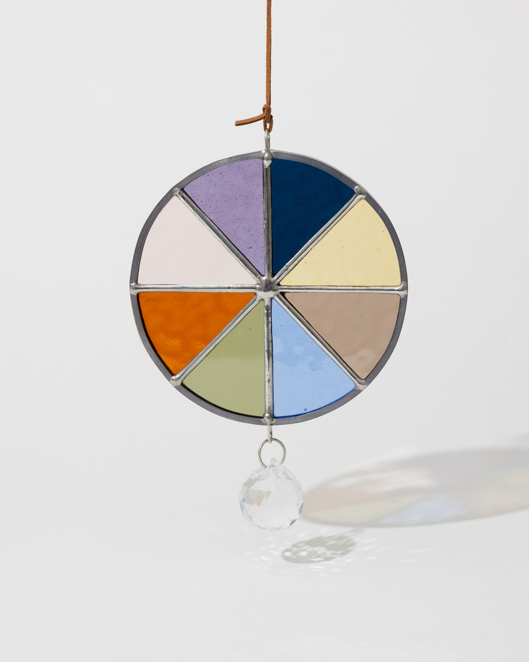 Stained Glass Color Wheel Suncatcher #3